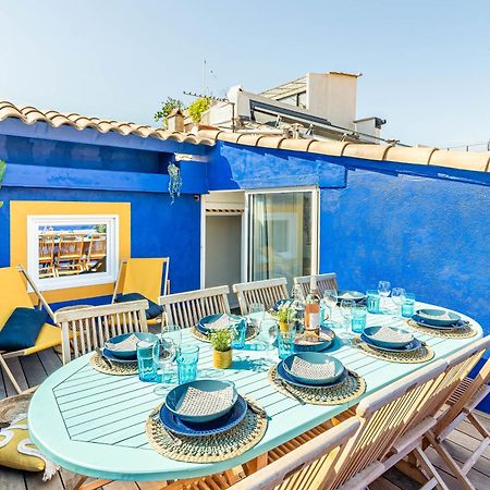 Casa Azul - Magnifique Duplex Coeur Historique 4 Chambres Avec Terrasse Vue Mer La Ciotat Exteriör bild