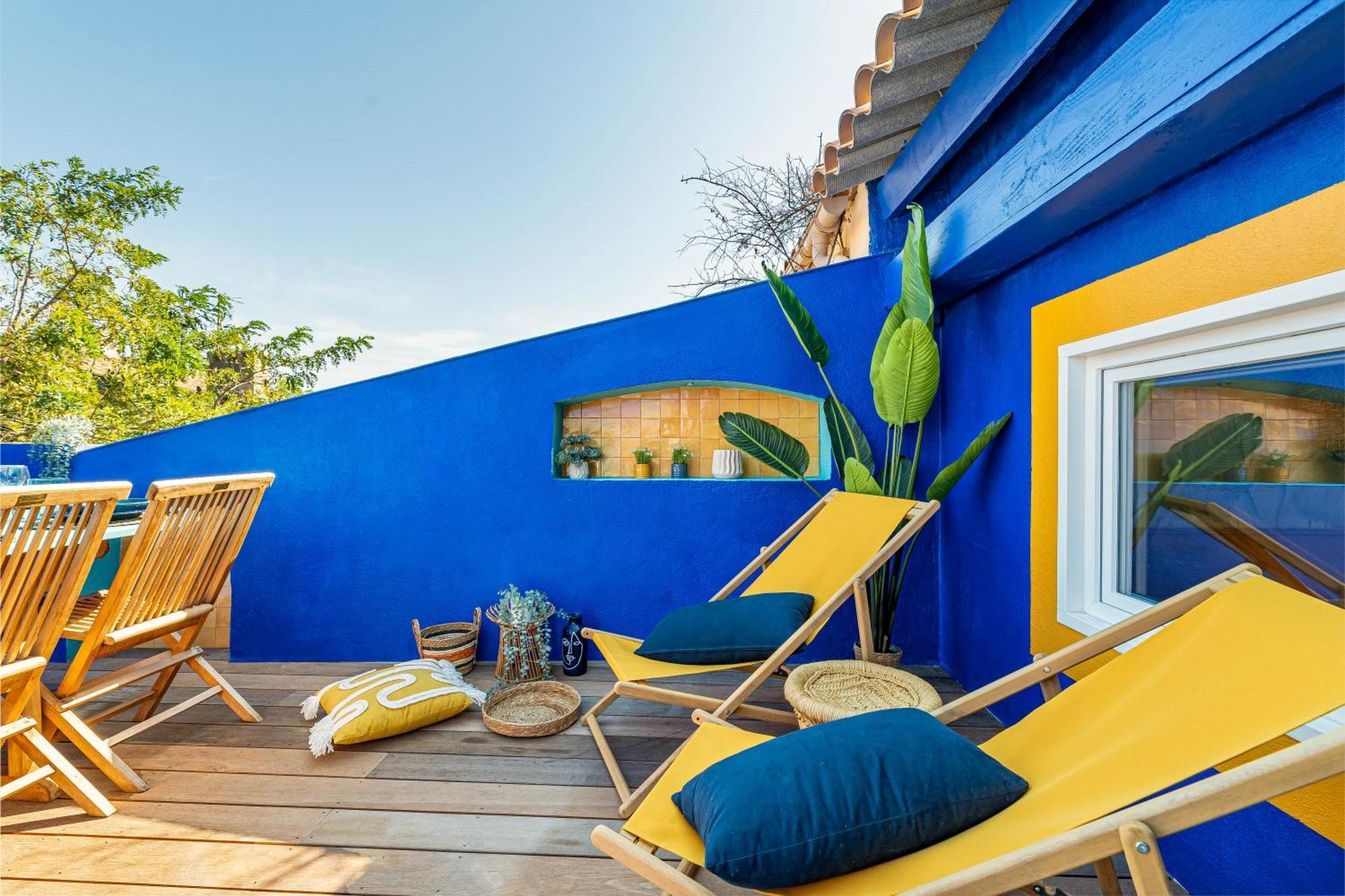 Casa Azul - Magnifique Duplex Coeur Historique 4 Chambres Avec Terrasse Vue Mer La Ciotat Exteriör bild