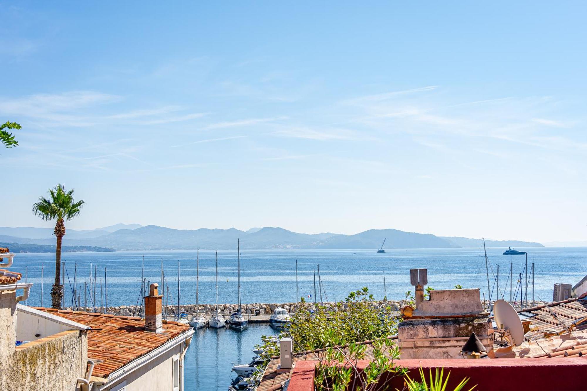 Casa Azul - Magnifique Duplex Coeur Historique 4 Chambres Avec Terrasse Vue Mer La Ciotat Exteriör bild