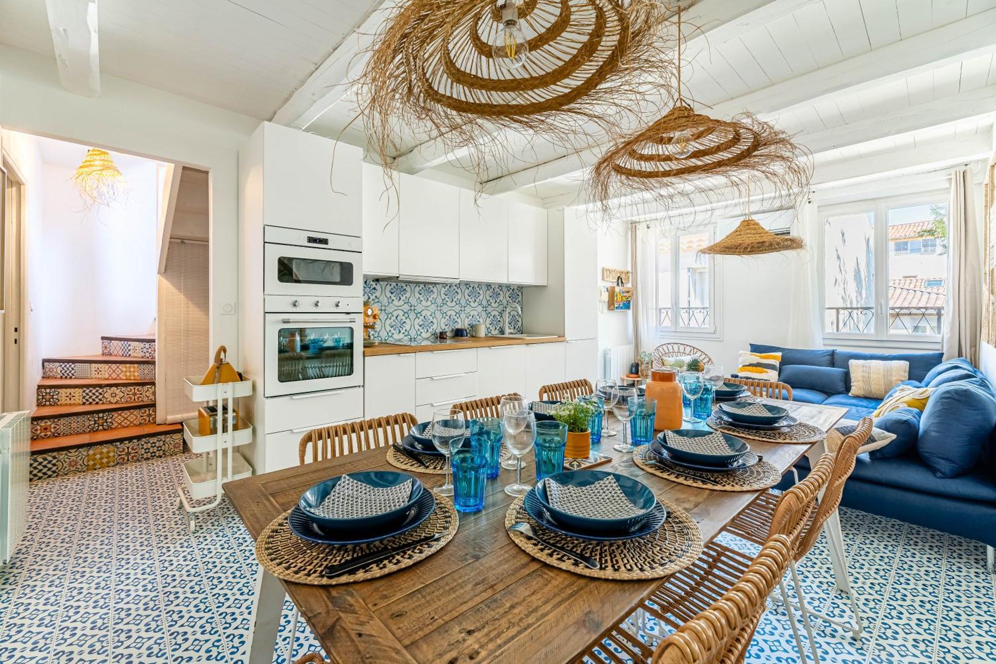 Casa Azul - Magnifique Duplex Coeur Historique 4 Chambres Avec Terrasse Vue Mer La Ciotat Exteriör bild