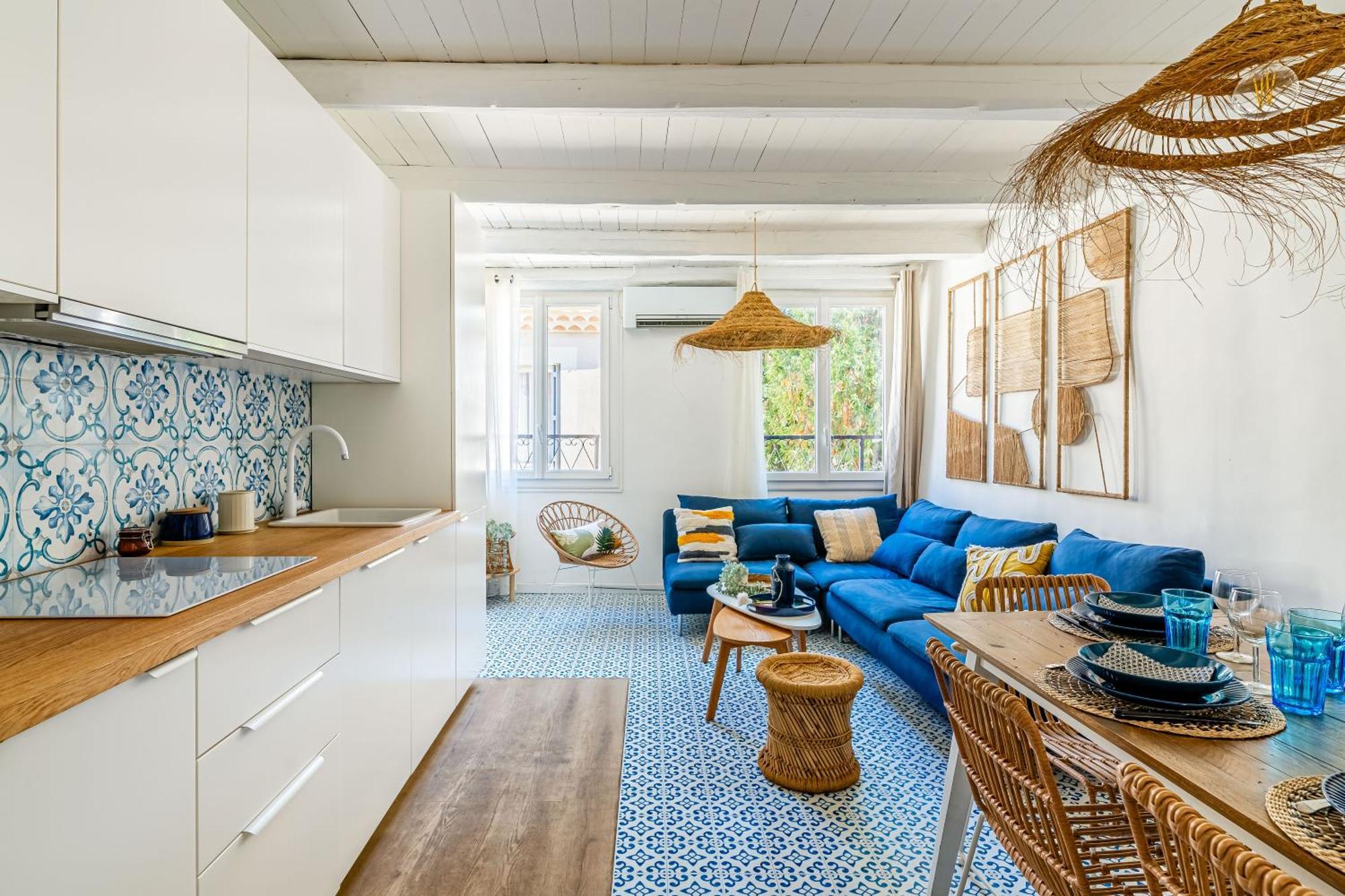 Casa Azul - Magnifique Duplex Coeur Historique 4 Chambres Avec Terrasse Vue Mer La Ciotat Exteriör bild