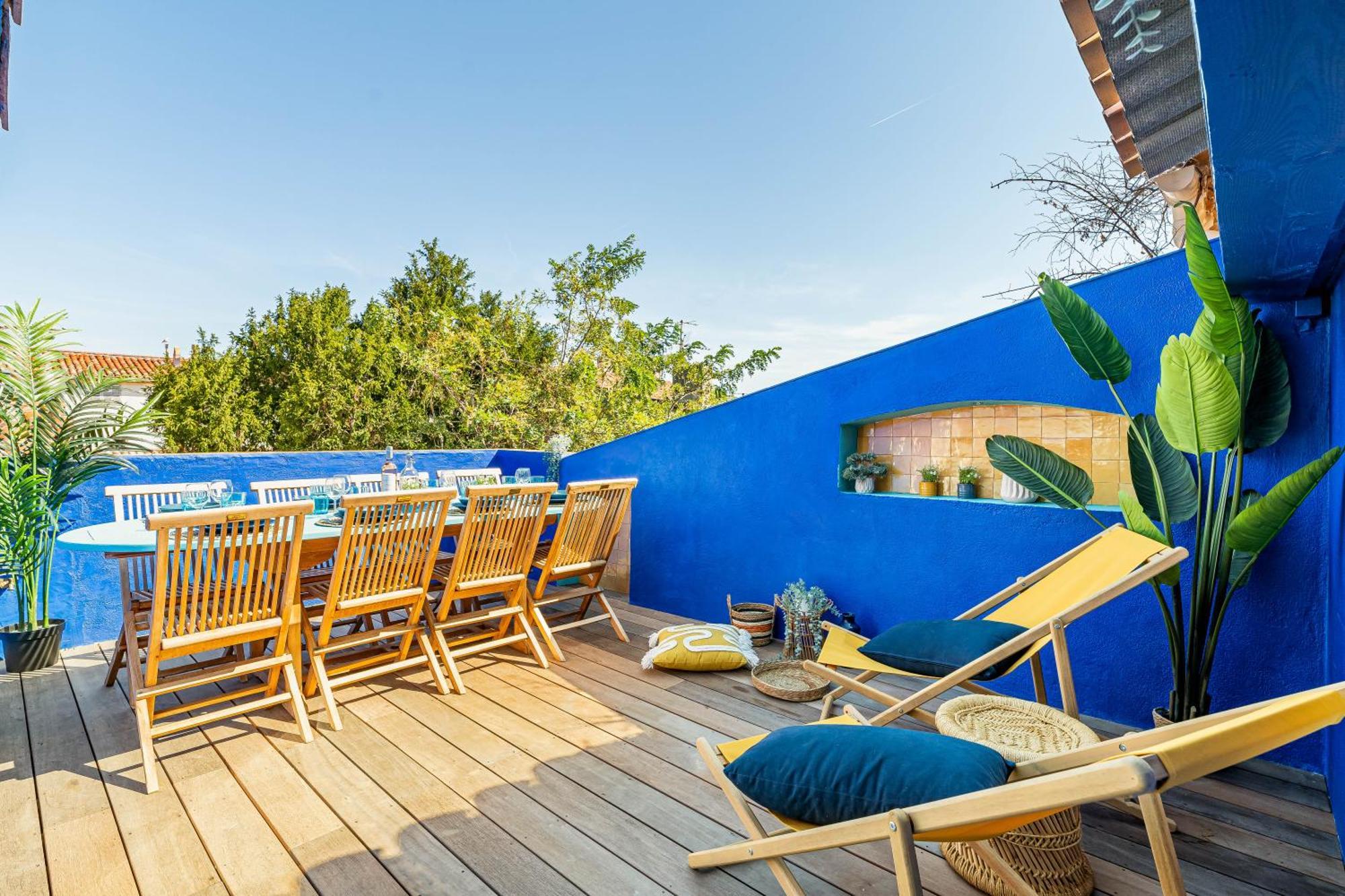 Casa Azul - Magnifique Duplex Coeur Historique 4 Chambres Avec Terrasse Vue Mer La Ciotat Exteriör bild